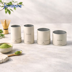 Emballage personnalisé en tube de carton écologique pour parfums, épices, sel, aliments, thé matcha, tube en papier cylindrique de qualité alimentaire - Product Image 5