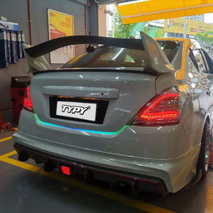โมดูลไฟ LED แบบเต็มรูปแบบ รุ่น Low พร้อมไฟท้าย LED แบบยกสูง พร้อมไฟเลี้ยวแบบน้ำ ไฟเบรกสำหรับรถยนต์นิสสัน อัลเมร่า ปี 2011-2016 - Product Image 6