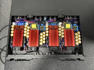 Amplificateur de puissance de classe D 1U 4*1300W, amplificateur numérique, amplificateur de puissance professionnel, système audio stéréo pour subwoofer, équipement sonore - Product Image 2