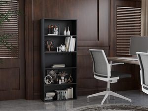 Bibliothèque en bois massif 5/6 couches Extra Large étagère en bois pour <span class=keywords><strong>bureau</strong></span> et salon étagère ouverte sur pied - Product Image 3