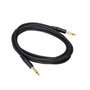 सस्ते उपकरण केबल 1/4 इंच इलेक्ट्रिक गिटार/बास और कीबोर्ड के लिए, <span class=keywords><strong>10</strong></span> फुट, काला - Product Image 2