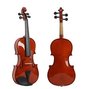 厂家直销初学者云杉枫木入学考试专用纯实木小提琴