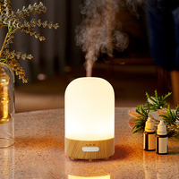 Humidificateur électrique de table en verre personnalisable Diffuseur d'huiles essentielles pour bureau à domicile et hôtels