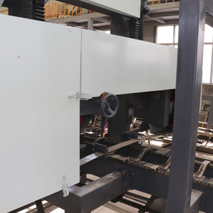 Heavy Duty CNC Horizontal Band Sawmill Touch Screen <b>Log</b> <b>Cutting</b> Saw for Large Diameter Round <b>Log</b> Processing - Product Image 4