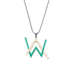 Collar de Acero Inoxidable Luminoso Estilo Alan <span class=keywords><strong>Walker</strong></span>, Moda Hip-Hop, Música Electrónica Disco, No se Desvanece - Product Image 1