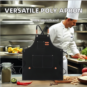 <span class=keywords><strong>Tablier</strong></span> <span class=keywords><strong>de</strong></span> <span class=keywords><strong>cuisine</strong></span> <span class=keywords><strong>jaune</strong></span> 12 oz pour femme, personnalisable avec logo, poches, pour serveuses <span class=keywords><strong>de</strong></span> restaurant, peinture sur toile - Product Image 5