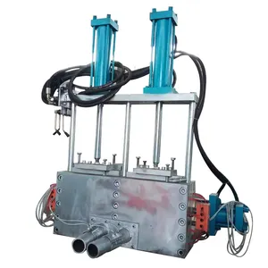 Double Hydraulic Screen Changer Plastic Recycling Machine For plastic pellet extruder