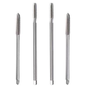 HSSE-M35 JIS स्टैंडर्ड लॉन्ग DIN शैंक 100L स्ट्रेट ग्रूव टैप M3 M4 M5 M6 थ्रेड स्क्रू हैंड टैप - Product Image 5