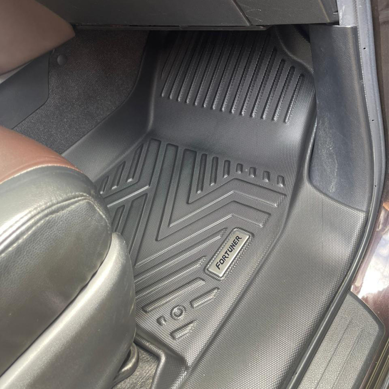 Автозапчасти, водонепроницаемые коврики для глубокой тарелки, матовые автомобильные коврики 5D, автомобильные коврики для Toyota Fortuner, аксессуары