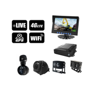 4 8 canaux 1080P HDD MDVR Kit 4G GPS WIFI Vidéo en direct CMSV6 Véhicule Blackbox HD Mobile DVR Caméra de recul CCTV Bus Truck DVR