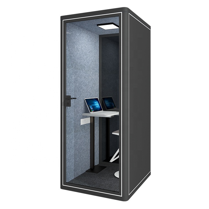 Indoor Prefabricated Office Pods Telephone Booth