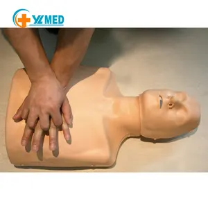 Yulin Factory Direct Einstellbar für Erwachsene und Kinder CPR-Puppen Medizinische Lehr praxis Halbkörper-CPR-Modell