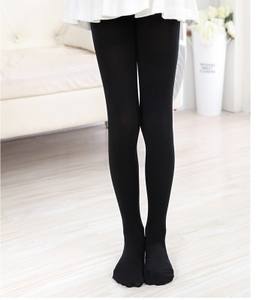 FY nouveau professionnel enfants enfants filles doux microfibre Convertible Ballet danse chaussettes collants velours danse chaussettes - Product Image 3