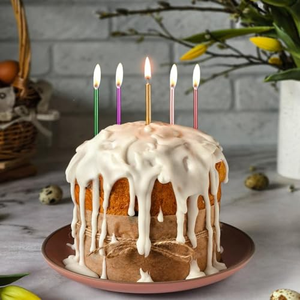 Bougies d'anniversaire spirales créatives en métal personnalisées, scintillantes et élégantes, aux couleurs arc-en-ciel, pour gâteaux d'enfants - Product Image 3