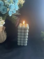 Bubble Cube LED-Kerze - Geeignet für Verschiedene Anlässe wie Heimdekoration, Hochzeiten und Feste.