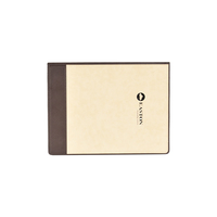 Porte-menu en cuir PU personnalisé EASTON avec logo pour hôtel, restaurant, dossier de visiteurs, luxe abordable