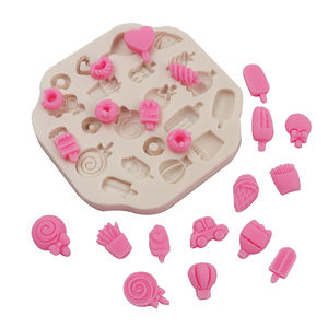 <span class=keywords><strong>Moule</strong></span> à gâteau en silicone graphique en forme d'octogone 3D pour 20 <span class=keywords><strong>frites</strong></span>, beignets, glaces, boissons, sucettes, voitures, ballons - Product Image 5