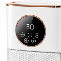 Chauffage domestique compact à oscillation de 70 cm, contrôle tactile intelligent, protection anti-renversement, idéal pour grandes pièces - Prix usine