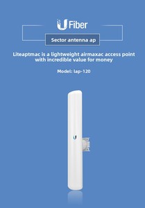 Puente LAP-120 compatible, Air Lite AC, puente inalámbrico punto a punto para exteriores, CPE, punto de acceso - Product Image 2