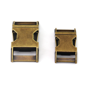 Kim loại bên phát hành khóa bền mạ khóa 10mm đến 38mm chó cổ áo Paracord Phụ kiện tự làm <span class=keywords><strong>8</strong></span> màu sắc <span class=keywords><strong>5</strong></span> kích cỡ - Product Image 3