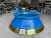 Pièces de rechange pour concasseur à cône Datang : Manteau concave pour concasseur à cône fixe mobile Metso Sandvik, pour pierre et minerai