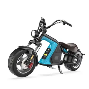 2022 2000w 30ah Removable battery Fast racing citycoco electrica electric chopper motorcycle scooter for sales