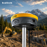 TopTech TK200+TK300 Station de base et station mobile GPS RTK, Nouvelle Marque, Récepteur RTK de haute précision pour instruments de topographie GNSS RTK