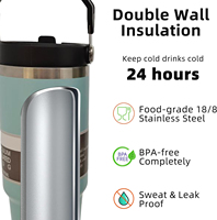 Botella de Agua Ecológica de Precio Competitivo, 900 ml, Doble Pared, Acero Inoxidable 304, Termo de Viaje Aislado al Vacío
