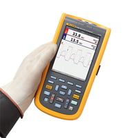 F-Luke 123B/CN/S 20 MHz 2 canaux ScopeMeter industriel, multimètre numérique TRMS 5000 ct, CAT IV 600 V, enregistreur + détection d'événements, USB/WiFi, IP51