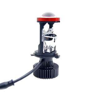 Lampu depan proyektor lensa H4, lampu depan motor led Hi <span class=keywords><strong>Lo</strong></span> H4 H7 - Product Image 2