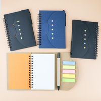 GemFully b2b produits en gros en vrac carnet de notes pour filles Smile sticky notepads logo personnalisé imprimé avec stylo