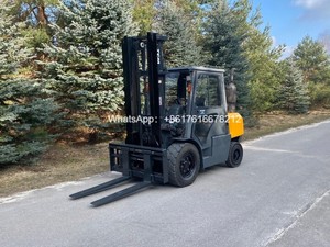 Montacargas TCM de Segunda Mano, con Capacidad de 4.5 Toneladas y Motor Diésel, ¡Se Puede Ser Tuyo! - Product Image 3