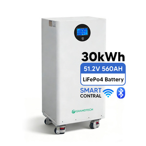 Estación de Energía Lifepo4 de Grado A con 8000 Ciclos, 10000w 30kwh, Batería de Litio 48v 560ah, Sistema de Batería Solar Doméstico Todo en Uno - Product Image 1