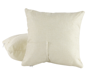 Factory Direct Ship Skin Friendly Breathable Sublimation <strong>Pillow</strong> Case Cotton Flax Heat Transfer <strong>Tooth</strong> <strong>Fairy</strong> <strong>Pillow</strong> With Pocket - Product Image 2