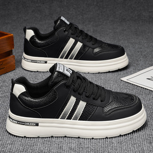 Nueva Llegada: Zapatos Blancos Transpirables para Hombre, Ligeros, Resistentes al Desgaste, Modernos, Versátiles, Casuales, para Uso Diario - Product Image 5