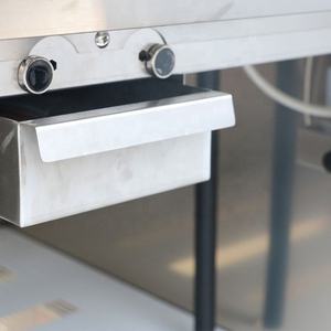 Equipo de cocina de acero inoxidable, parrilla de gas de inducción comercial con gabinete, certificación CE - Product Image 4