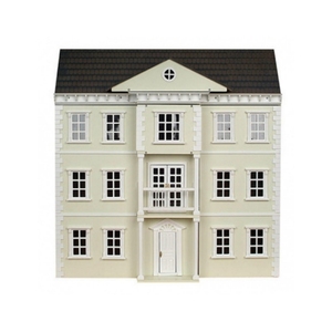 Porta In Legno Per Casa Delle Bambole – Scala 1:12, Stile Artigiano/Art Deco, Made In USA, Alessio Miniatures Modello 2322