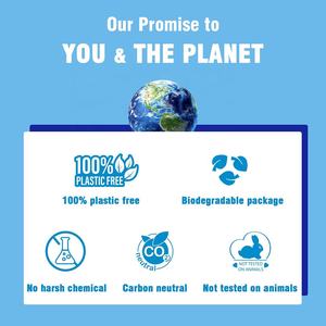 50 Sheets/Box Eco Friendly Biodegradable Laundry Soap Sheets Plant Based Detergent Sheet Laundry - Product Image 2