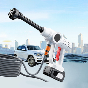 Nettoyeur de voiture portable puissant 21V sans fil ODM, pistolet à mousse pour lavage de fleurs, nettoyeur haute pression sans fil pour voiture - Product Image 2