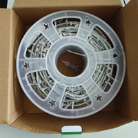 480 LED Fernbedienung Wasserdichte Lichterkette 8 Modi Innen/Außen Weihnachtsdekoration Party Hochzeit Zuhause Weiß Rot IP65 220V