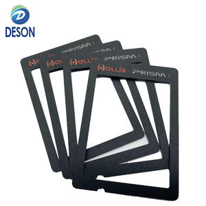 Panneau d'affichage en acrylique flexible personnalisé avec surface en velours imprimée au dos, interface graphique non tactile, superposition graphique - Product Image 2