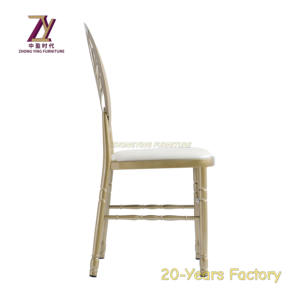 เก้าอี้โลหะ chivari ออกแบบเก้าอี้แต่งงานดูไบเก้าอี้กลางแจ้งเชิงพาณิชย์ - Product Image 3