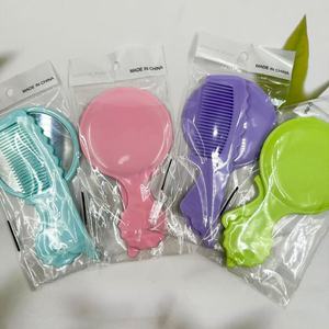 Juego de espejo y peine para niños de estilo nórdico con mango, diseño ideal para Instagram, práctico juego de 2 piezas, precio directo de fábrica. - Product Image 3
