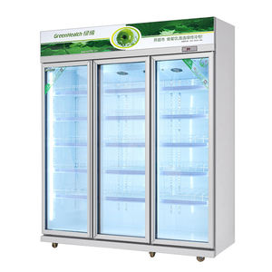 Congélateur de supermarché à <span class=keywords><strong>3</strong></span> <span class=keywords><strong>portes</strong></span> Réfrigérateur pour boissons Réfrigérateur à vendre Refroidisseur de boissons - Product Image 4