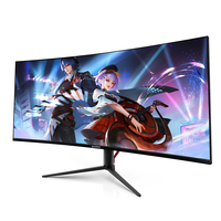 Fournisseur OEM 40 pouces 75Hz 2ms 40 ''PC de bureau sans cadre multi-incurvé grand écran LED pour ordinateur de jeu