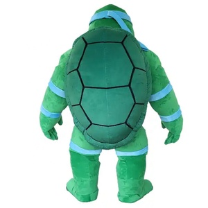Funtoys <span class=keywords><strong>Tortue</strong></span> <span class=keywords><strong>Ninja</strong></span> géante gonflable Costume de mascotte personnalisé en peluche Muscle Green Warrior Movie Carnaval Cosplay <span class=keywords><strong>pour</strong></span> <span class=keywords><strong>adulte</strong></span> - Product Image 3