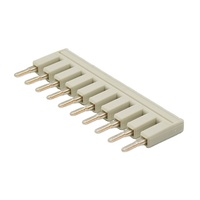 2002-410 Neuf d'origine allemand en stock, Jumper isolé 10 voies gris clair pour bornier DIN Rail série TOPJOB S 2002