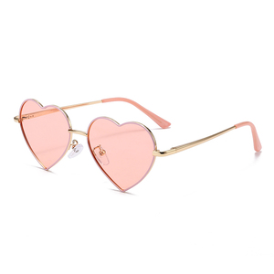 Cute Children Heart for Colorful Polarized UV400 Protection PC Frame 10 Colors Unisex <b>Sunglasses</b> - Product Image 2