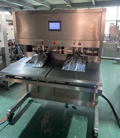 Machine de remplissage et de bouchage aseptique à double tête pour huiles comestibles, jus et boissons, pour sachets et Bag-in-Box