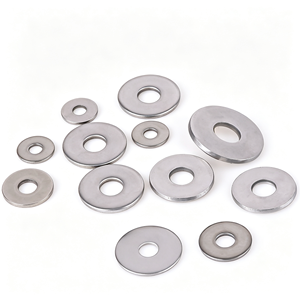 Arandela plana grande de acero inoxidable premium GB96-85, arandela plana ancha para ensamblaje de pernos y tuercas - Product Image 5